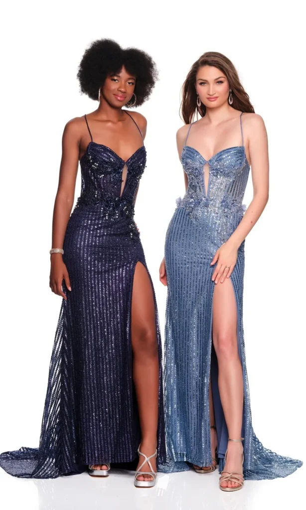 Silver Prom Dress for Your Body Shape